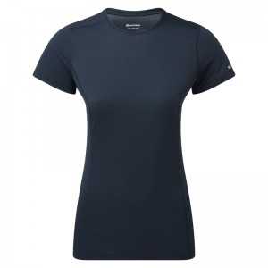 Montane Dart Lite T-Shirt Dam Marinblå | DVEKYC760