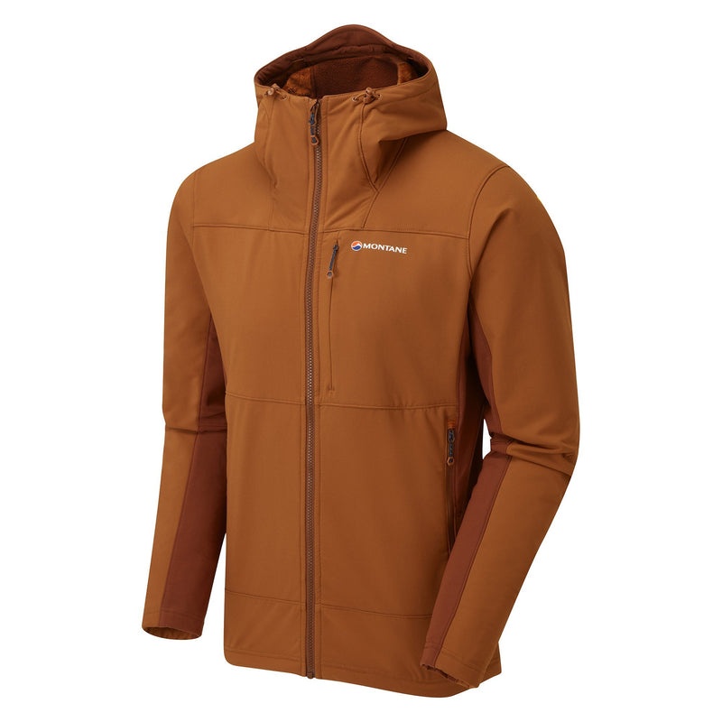 Montane Krypton Softshelljacka Herr Bruna | GQZPKW768