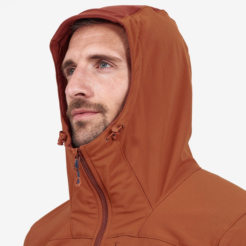 Montane Krypton Softshelljacka Herr Bruna | GQZPKW768