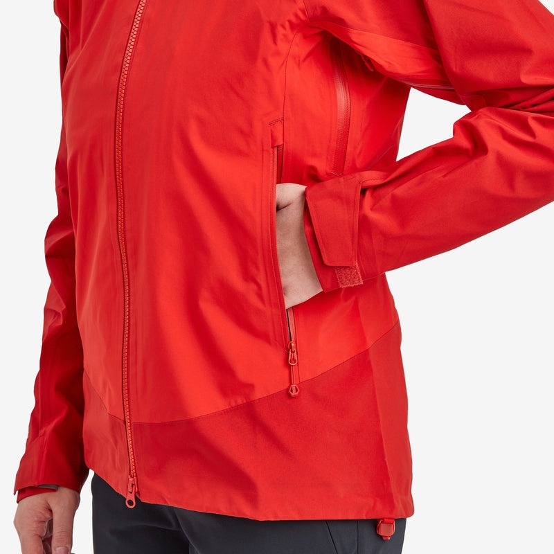 Montane Phase XPD Regnjacka Dam Röda | BFAHQP671