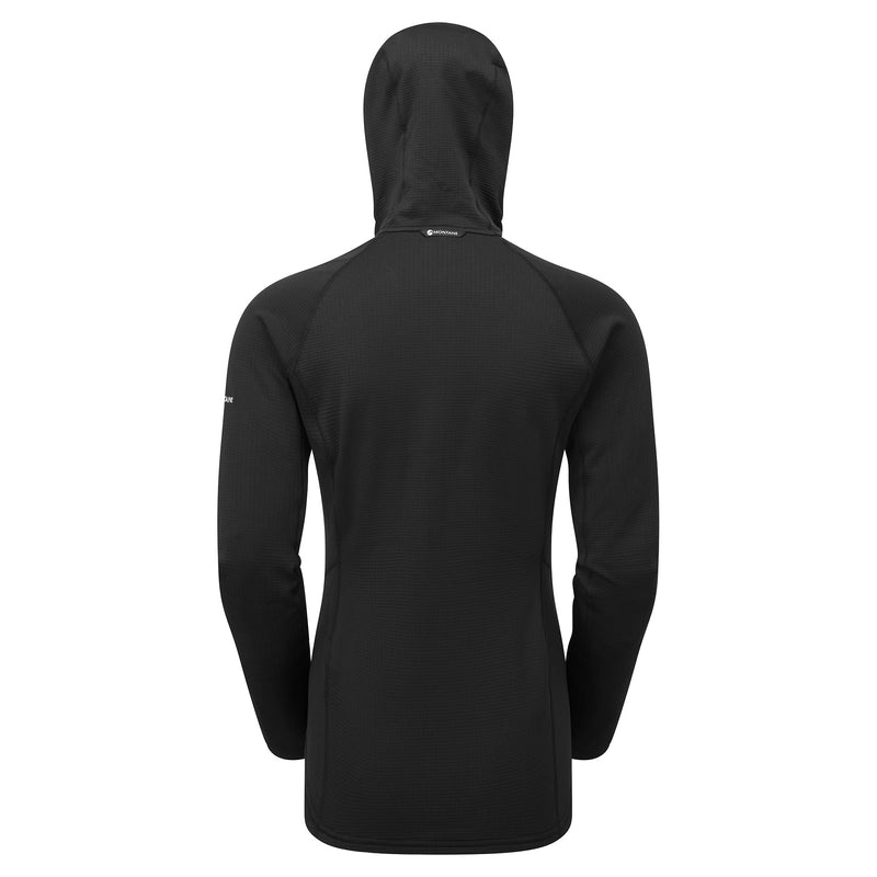Montane Protium Hooded Fleecejackor Dam Svarta | SAIJDX931