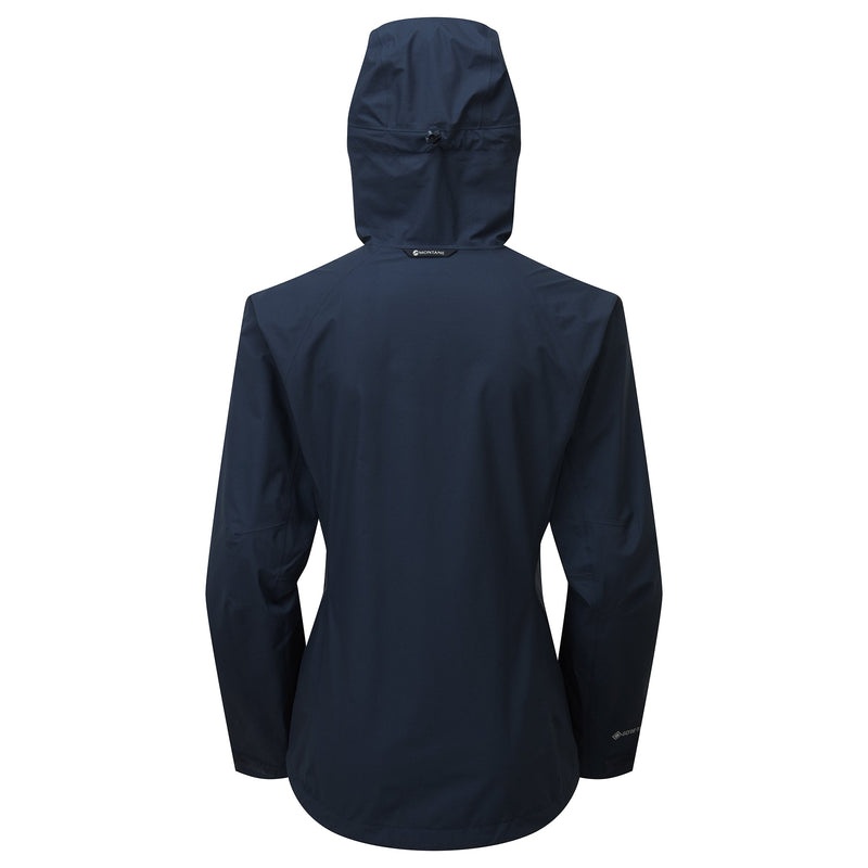 Montane Spirit Lite Regnjacka Dam Marinblå | LYPVRG032