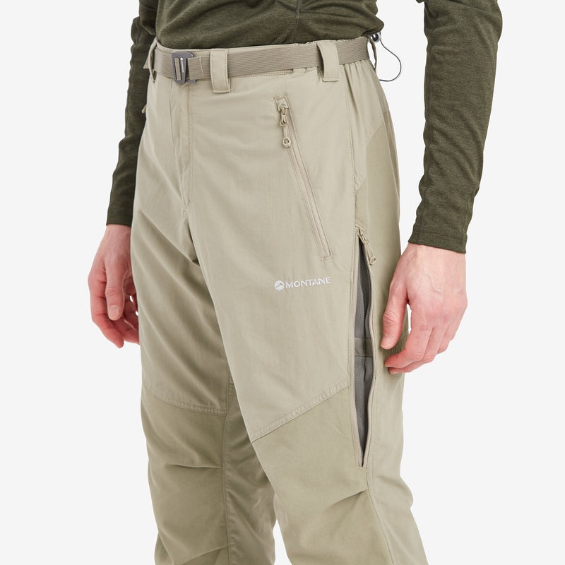Montane Terra Byxor Herr Khaki | IVSEOB295